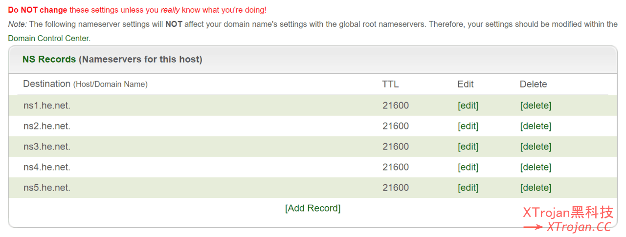 在 Sitelutions 注册二级免费域名，并将 DNS 修改到 he.net 托管的图文教程- Xulala