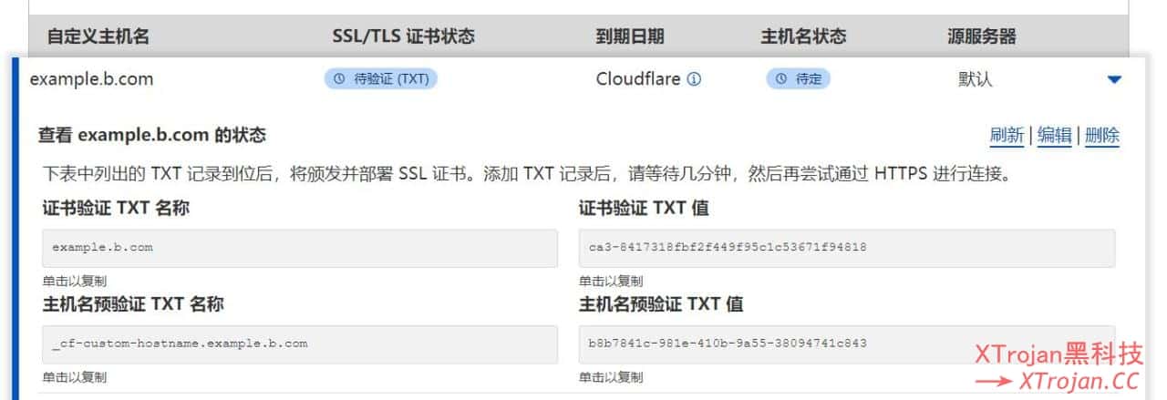 使用官方 CloudFlare for SaaS 功能进行自定义 Cloudflare IP 的免费CNAME接入教程- Xulala