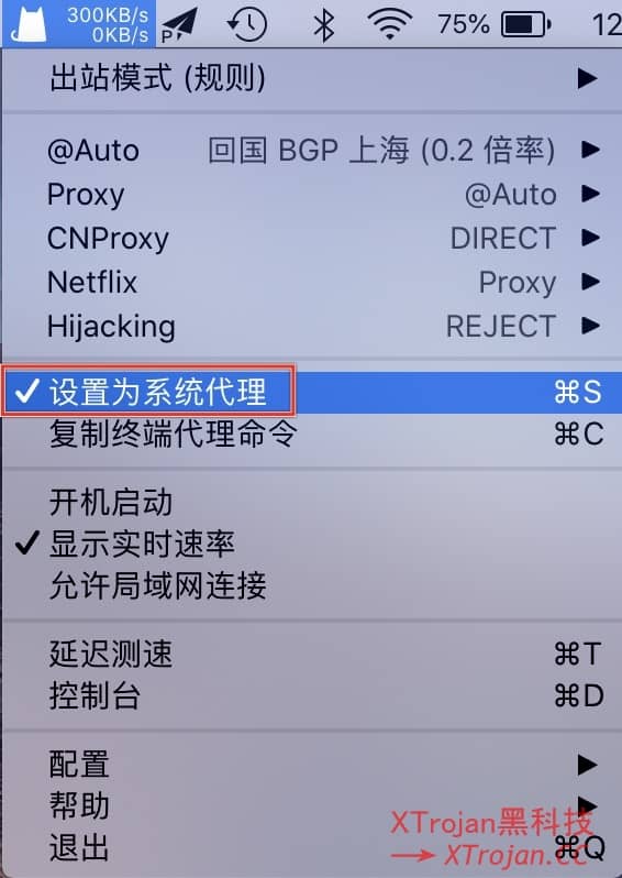 ClashX使用教程- Xulala