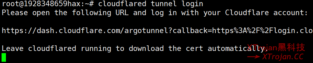 CloudFlare Argo Tunnel教程- Xulala