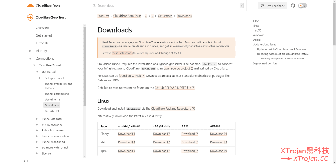 CloudFlare Argo Tunnel教程- Xulala