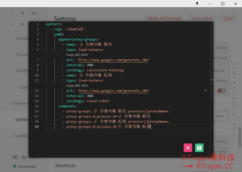 为Clash节点配置负载均衡（适用于原版Clash、Clash Premium和Clash Meta）- Xulala