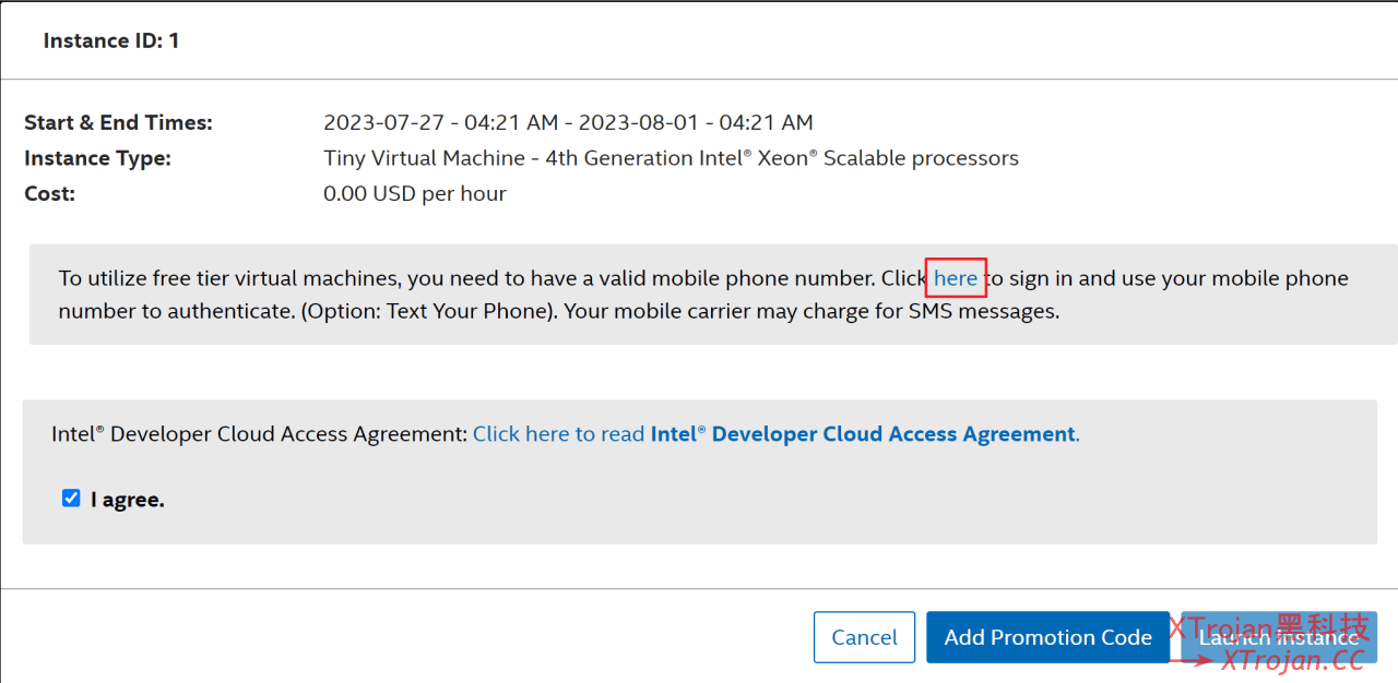 白嫖 Intel Developer Cloud 的 VPS- Xulala