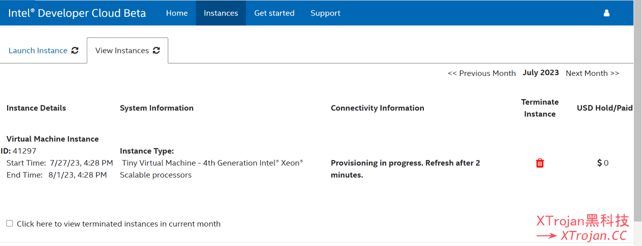 白嫖 Intel Developer Cloud 的 VPS- Xulala