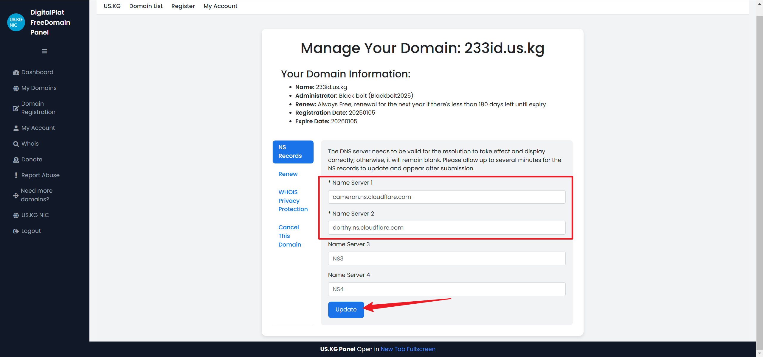 永久免费二级域名（US.KG）注册教程：可绑定 Cloudflare，仅需邮箱即可注册- Xulala