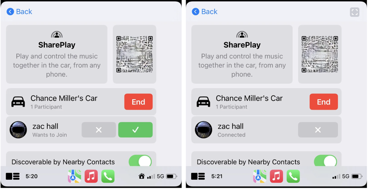 CarPlay 推出 Apple Music 新功能 SharePlay，支持多人共享播放- Xulala